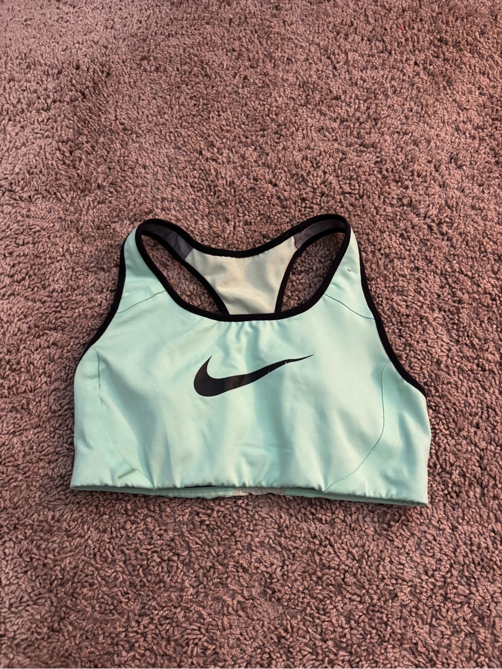 Nike Mint Green Racerback Sports Bra